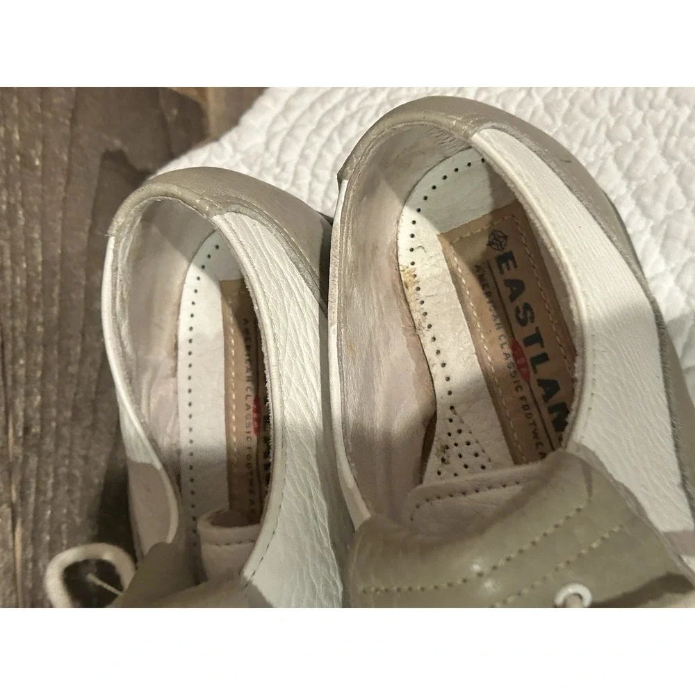 Eastland Women's Golf Shoes‎ NAPLES WHITE W/MOSS  6.5 #1055L
